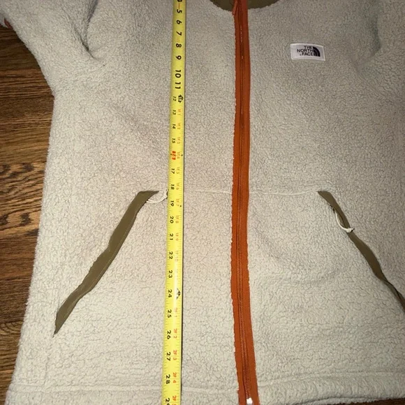 The North Face Men's Beige/Brown Full Zip Fleece Jacket Size XL - Picture 10 of 10